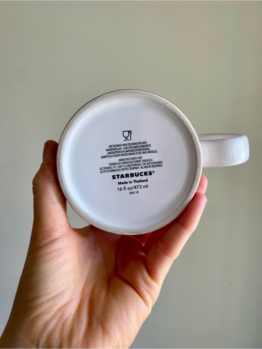 Starbucks Coffee Mug Monaco 16oz Ceramic Global Icon City NEW - Picture 3 of 4